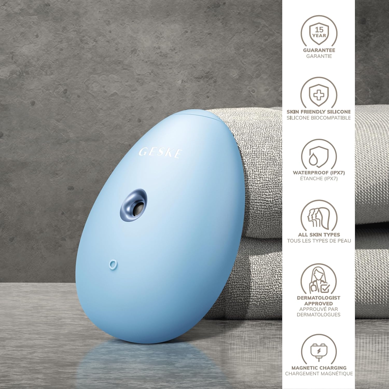Thumbnail 5 de GESKE Dispositivo rinfrescante per l'idratazione del viso SmartAppGuided™ 4 in 1