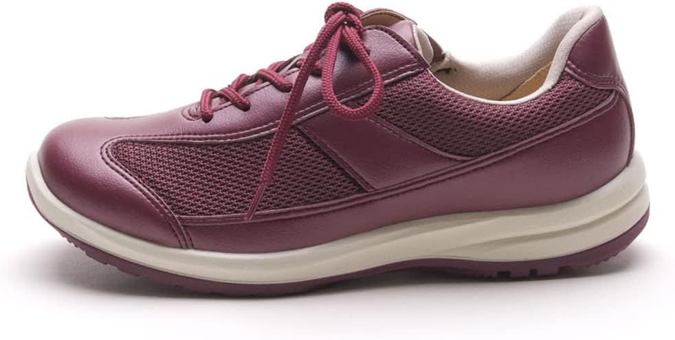 Detalle de ASAHI Medical Walk WK L030 レディースウォーキングシューズ SHM機能・内側ファスナー