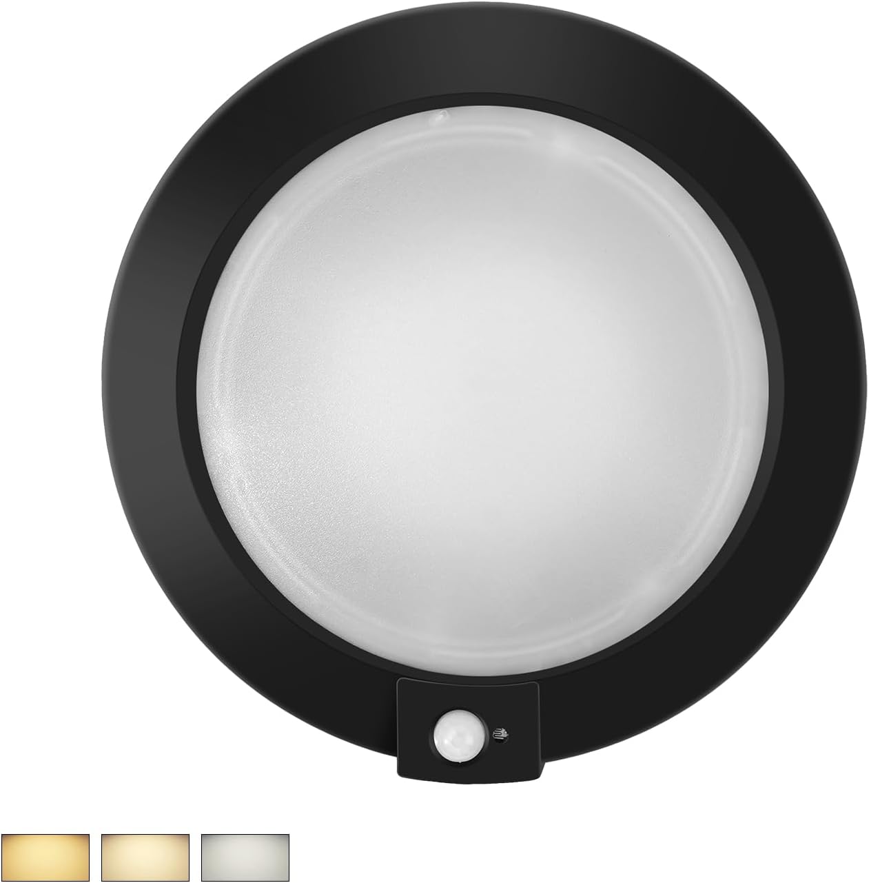 Detalle de ECOELER CDR615C 6-inch Motion Sensor Disk Light, 3 CCT, Adjustable Timer