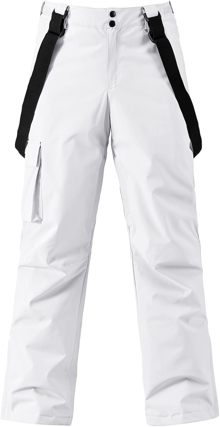 Thumbnail 2 de YEEFINE Men's Ski Snow Pants Insulated Waterproof