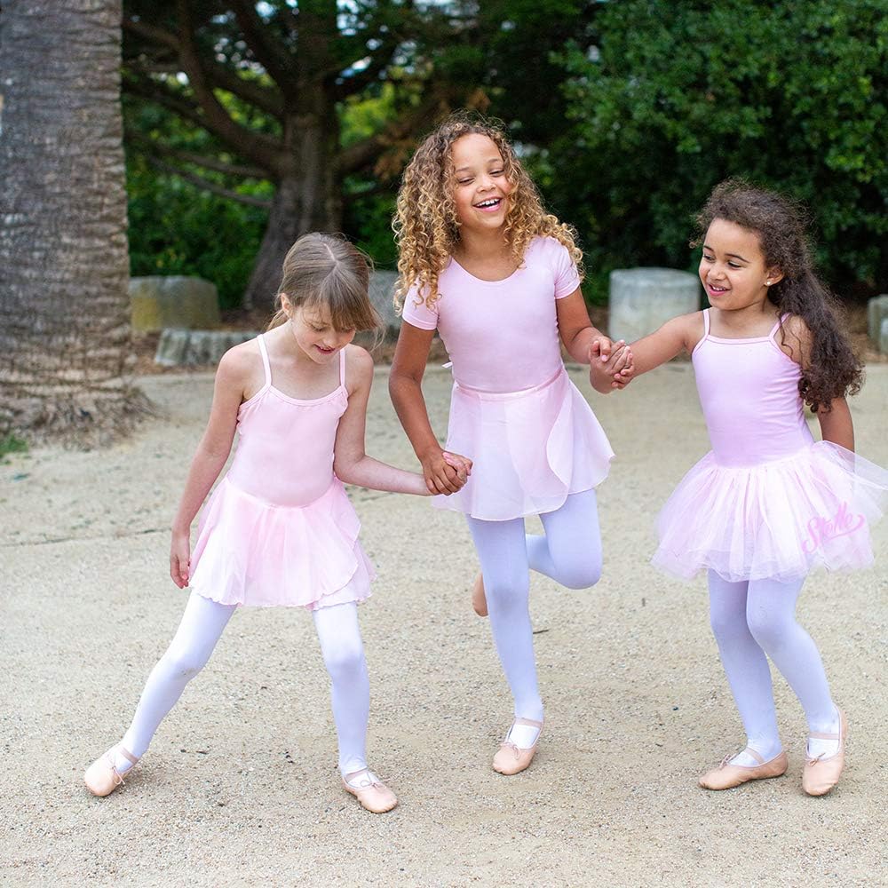 Detalle de Stelle Ballet Leotards for Girls Toddler Dance Dress Outfit Combo (Leotard, Skirt & Tights)