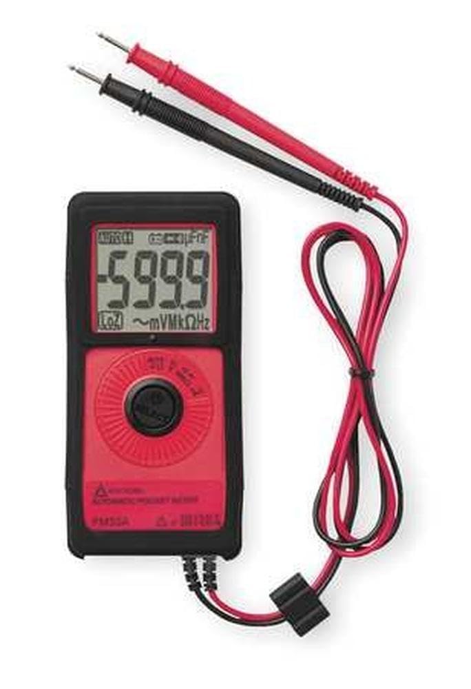 Detalle 2 de PM55A Taschenmultimeter für Spannungs-, Widerstands- und Frequenzmessungen
