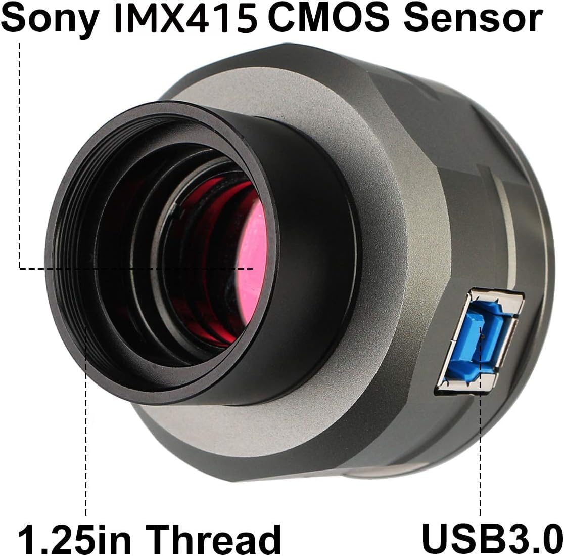 Thumbnail 1 de Svbony SV205 Teleskop Kamera – 1,25'' 8MP Okularkamera mit USB 3.0