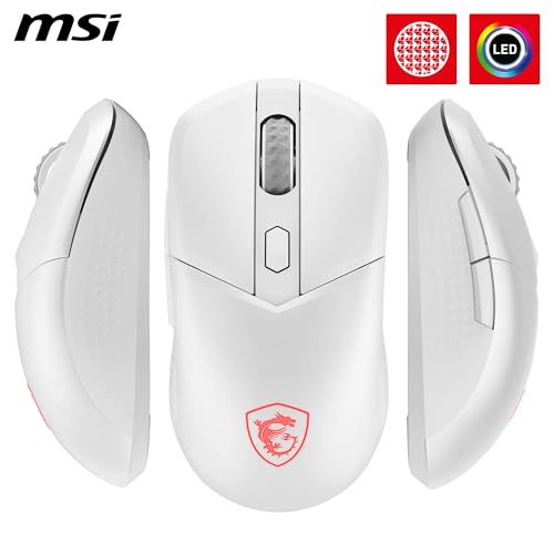 Detalle de Souris MSI VERSA 300 Wireless 8000 DPI ⚡