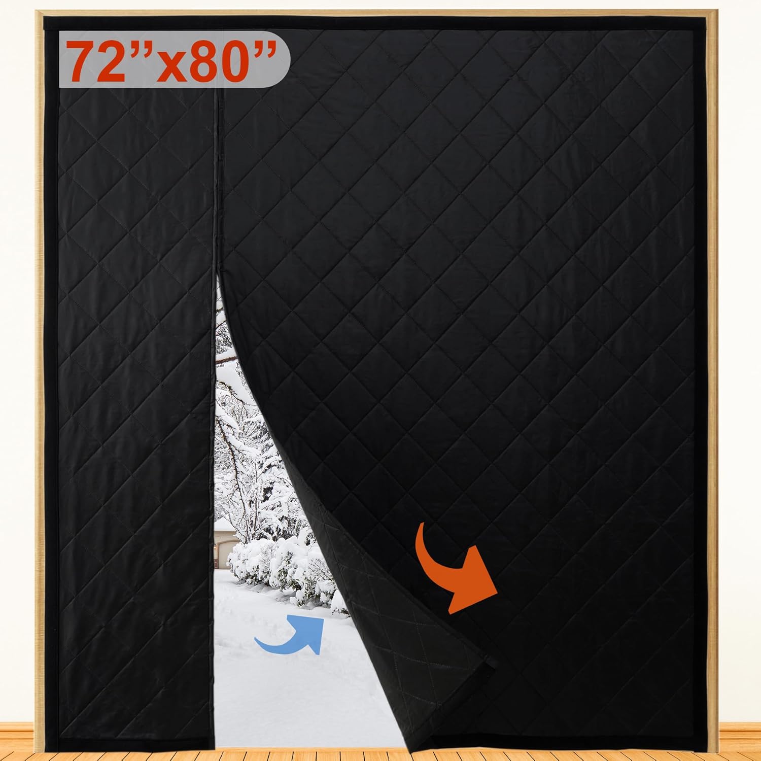 Detalle de Insulated Door Curtain, 74 x 81