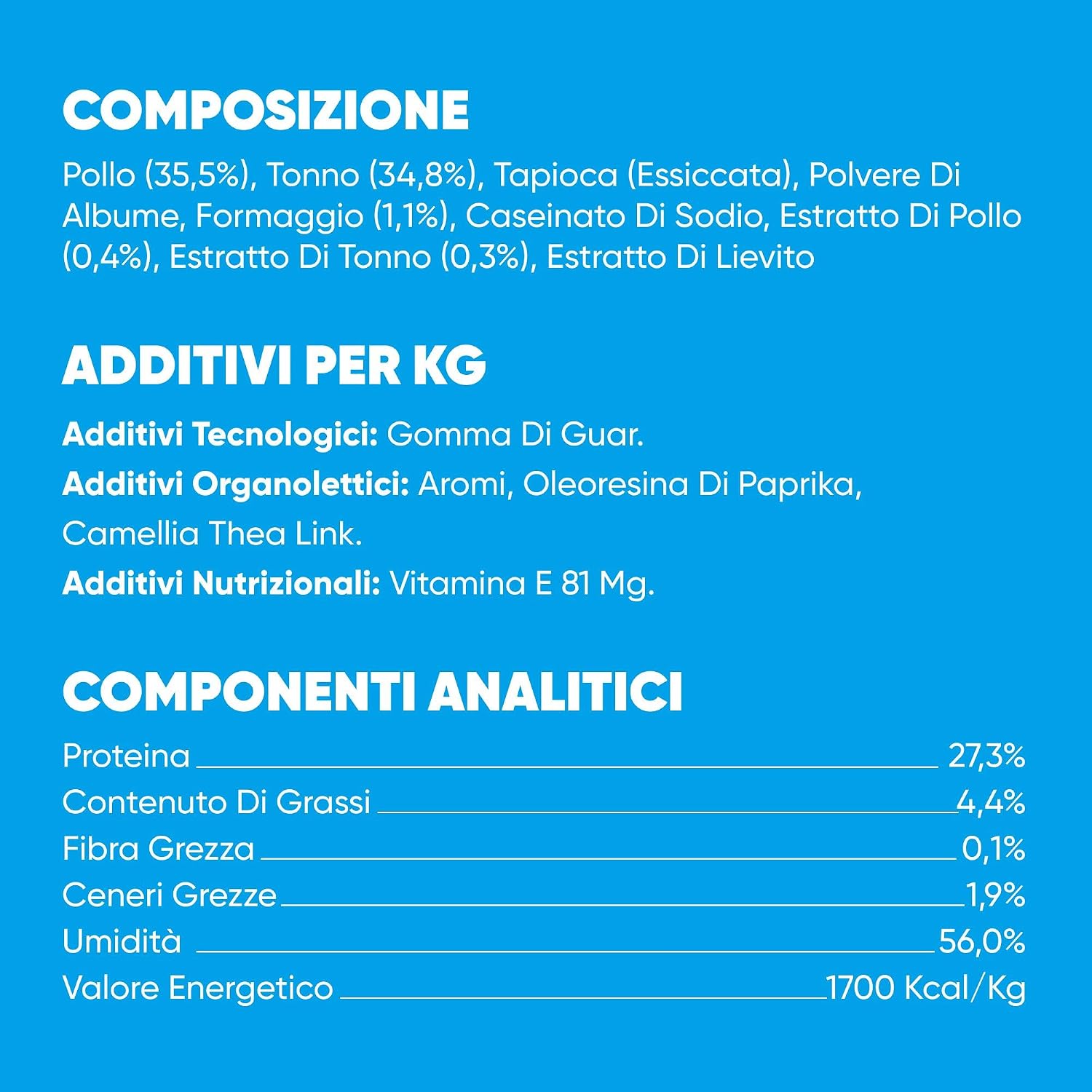 Detalle de INABA Churu Fun Bites Snack per Gatti – Bocconcini di Pollo, Tonno e Formaggio, 8 Pack x 12g