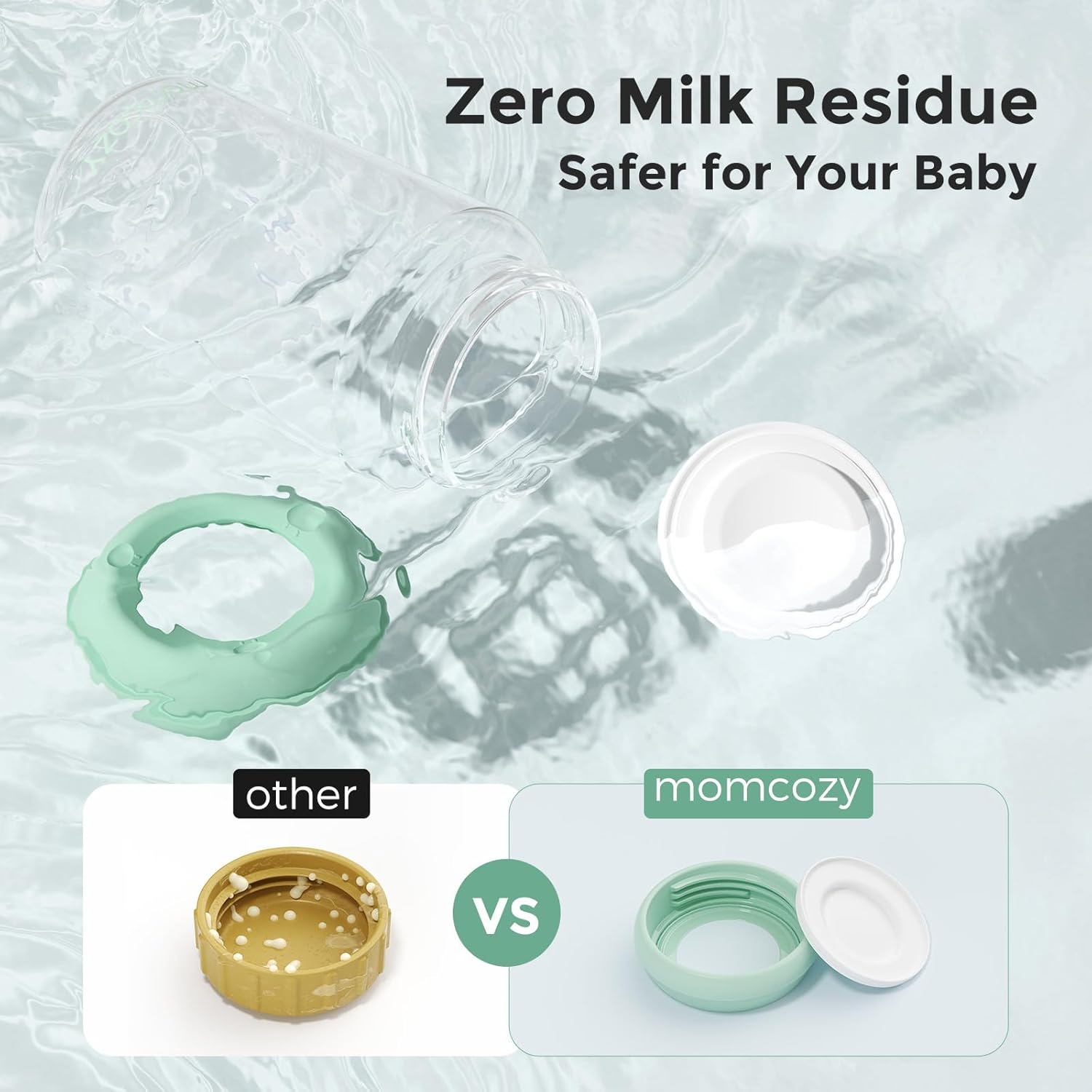 Thumbnail 3 de Momcozy Natural Baby Bottle 300ml Storage