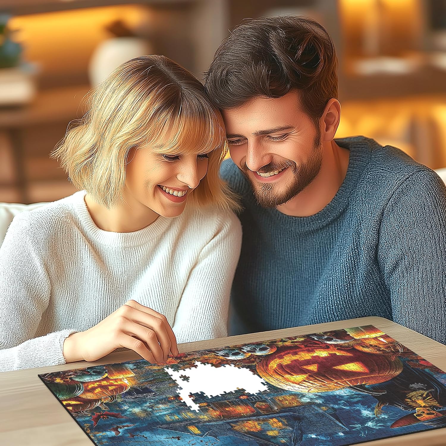 Thumbnail 4 de Blueforest Jigsaw Puzzle 1,000 Pieces