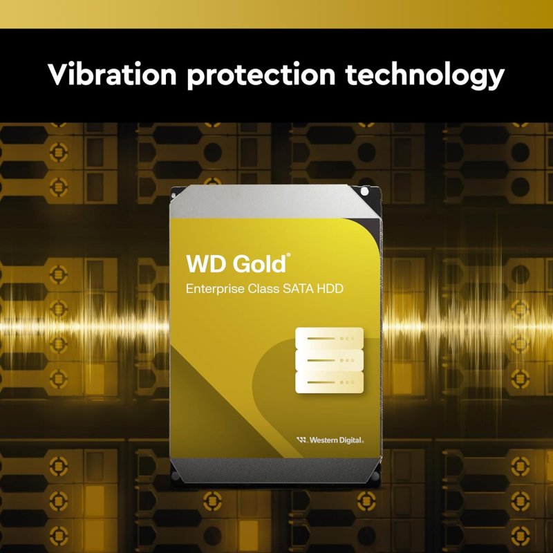 Detalle 2 de WD Gold 3.5" 24TB 7200rpm SATA 3 de Western Digital (disco duro para uso empresarial)