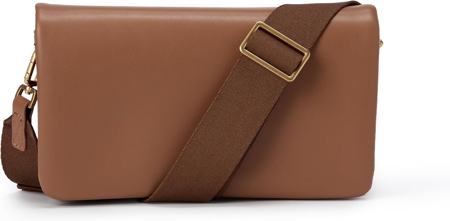 Detalle de Amazon Essentials Women's Lightweight Clutch Crossbody Bag