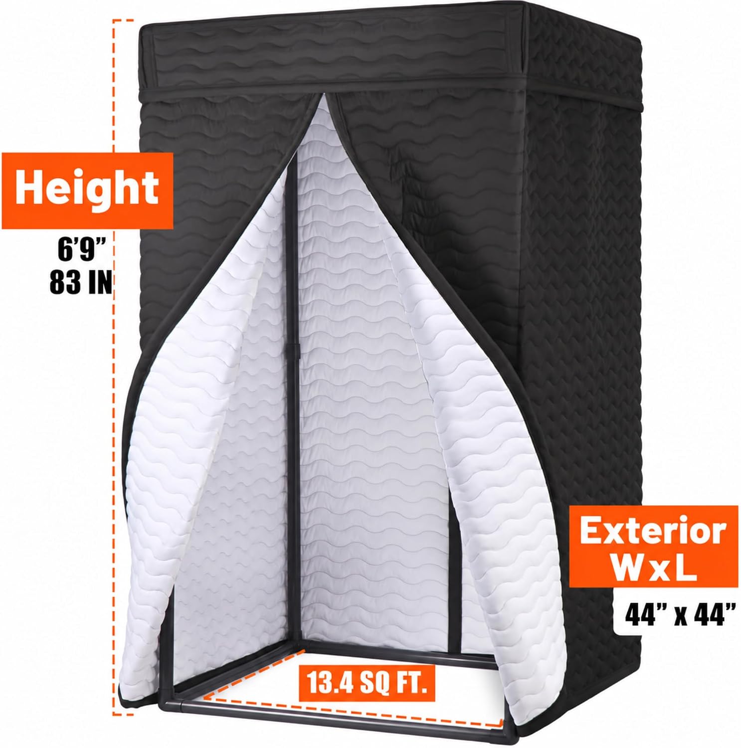 Thumbnail 4 de Voctent portable vocal booth, brushed fabric
