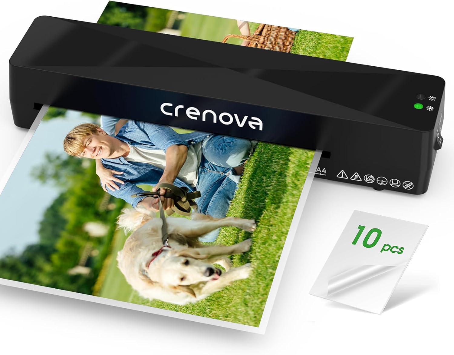Detalle de Crenova Laminator Machine A4 with 10 Sheets