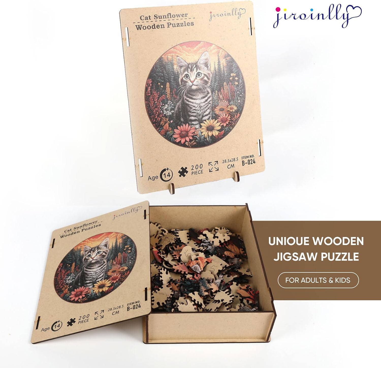 Thumbnail 6 de Jiroinlly Wooden Jigsaw Puzzle, 500 Pieces