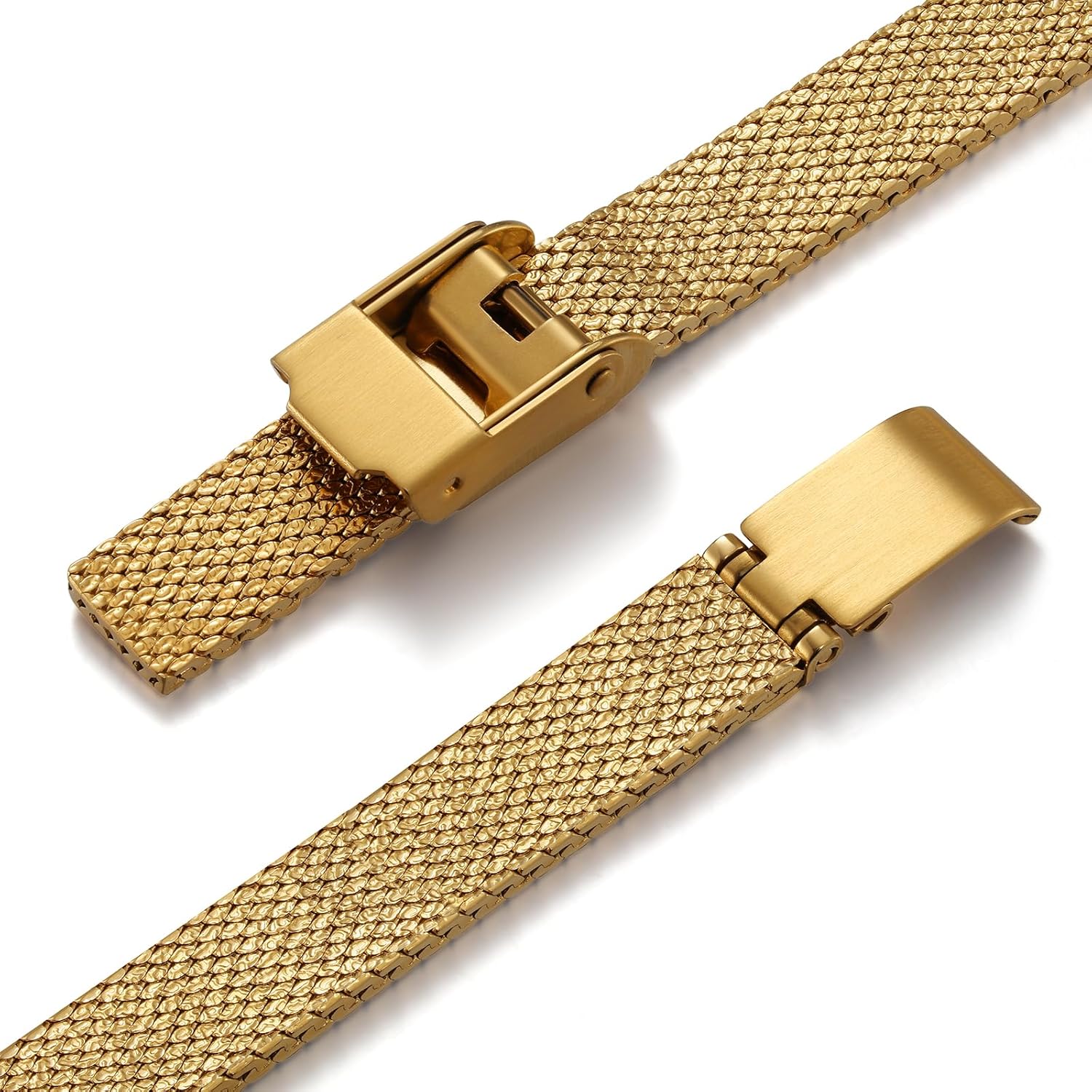 Thumbnail 4 de BERNY Damen Gold ovale Armbanduhr mit Quarzwerk, 3ATM wasserdicht – leicht & elegant
