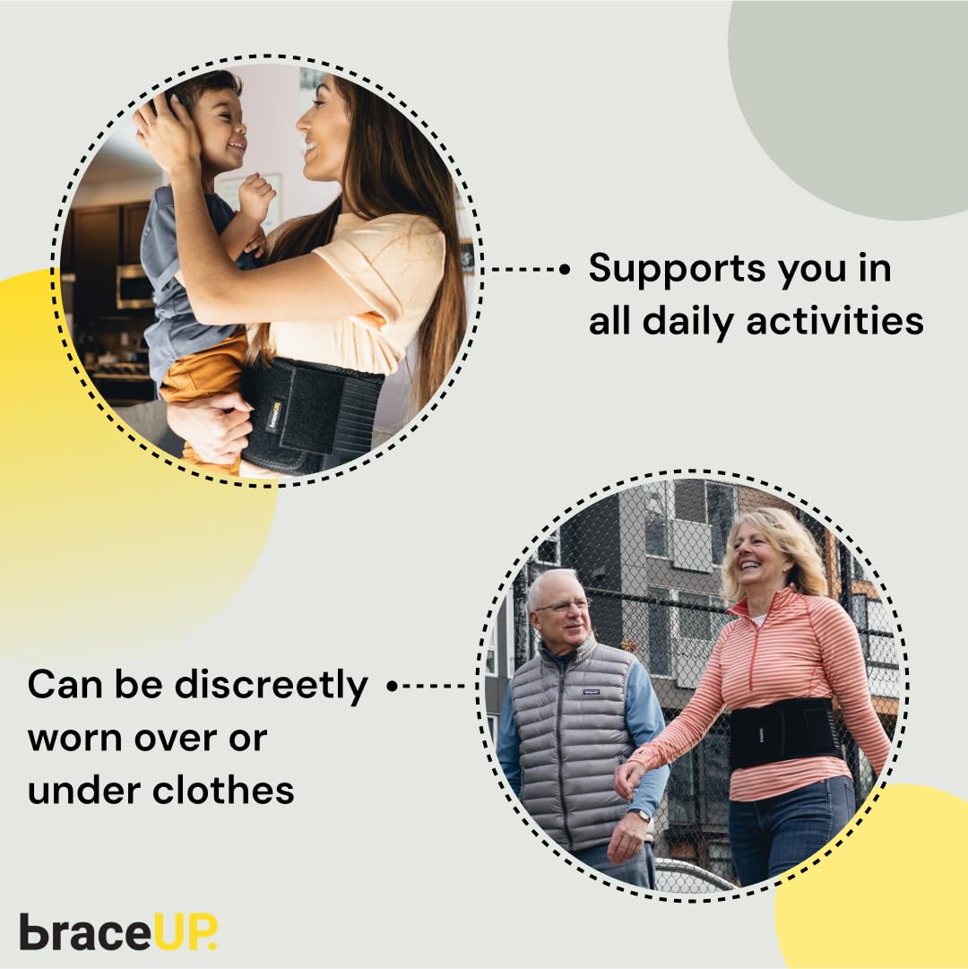 Thumbnail 3 de BraceUP Back Support Belt L/XL 90-110 cm