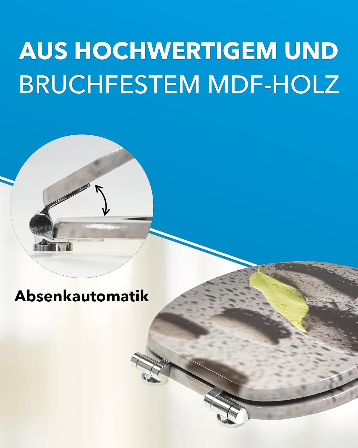 Thumbnail 2 de WC-Sitz mit Soft-Close Absenkautomatik, 175 kg