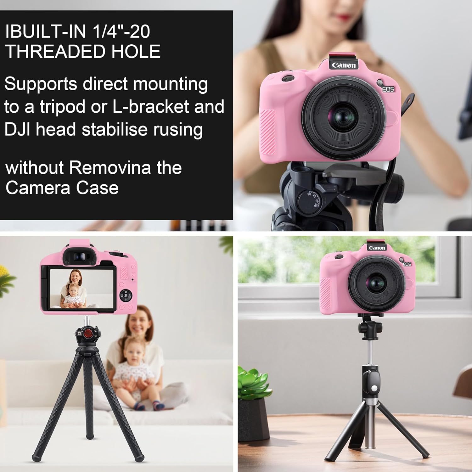 Thumbnail 6 de Elonbo EOS R50 silicone camera case