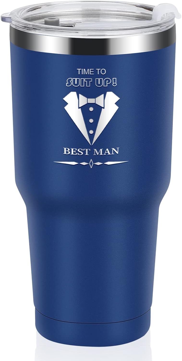 Thumbnail 6 de pengtai Groomsmen 30oz Tumbler 🥤