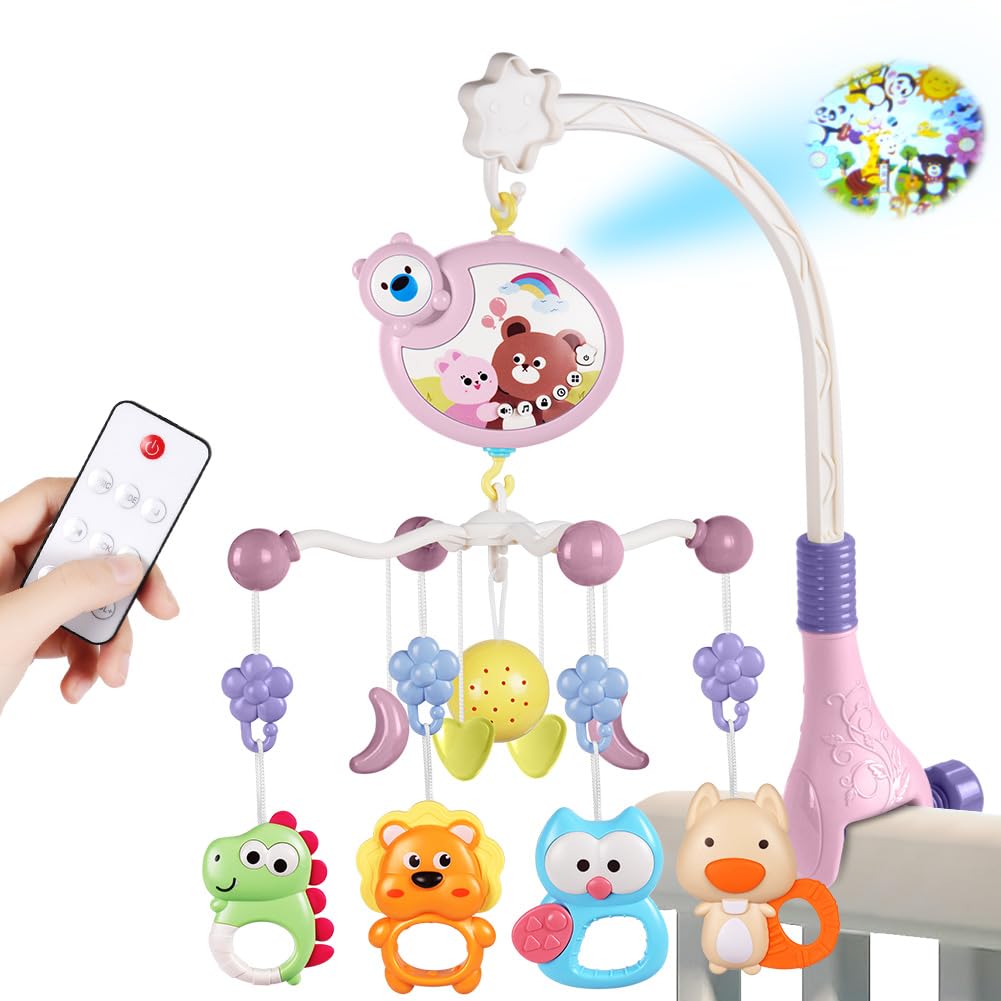 Detalle de Aolso Babybett-Mobile Musik mit Timer