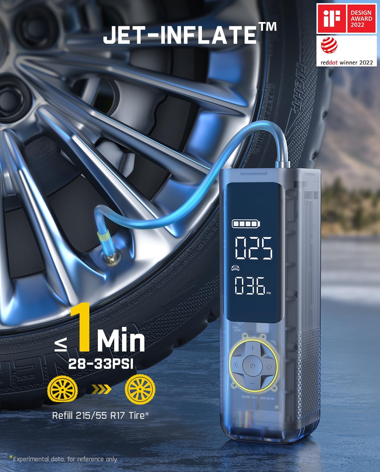 Thumbnail 1 de Fanttik X8 Apex Tire Inflator Quick Inflation