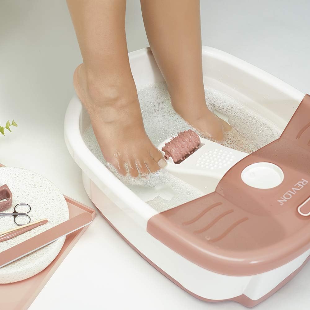 Detalle 2 de Revlon Idromassaggiatore plantare con Kit Pedicure Pedi Prep Spa (RVFB7021P) – Benessere per i piedi a casa
