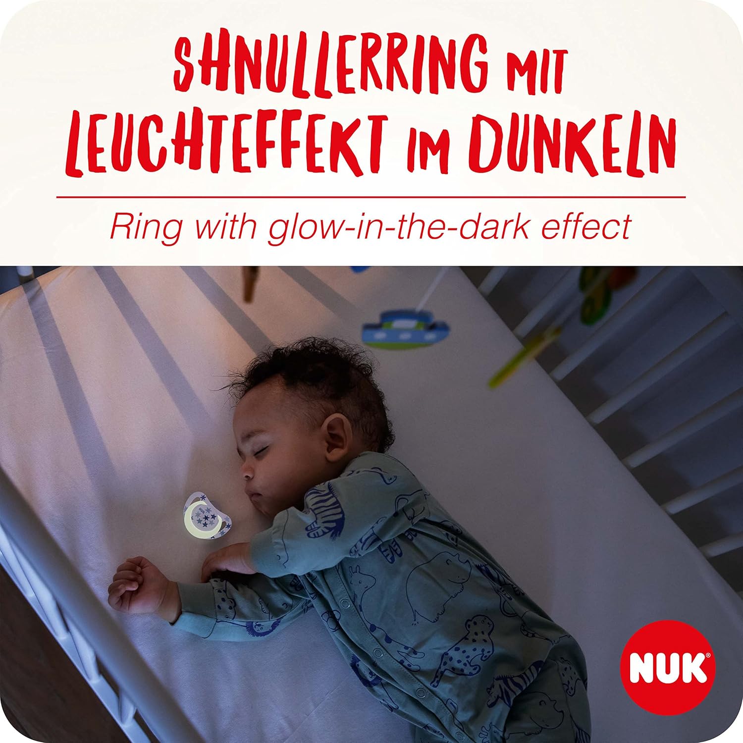 Thumbnail 2 de NUK Star Day & Night Schnuller 6–18 Monate