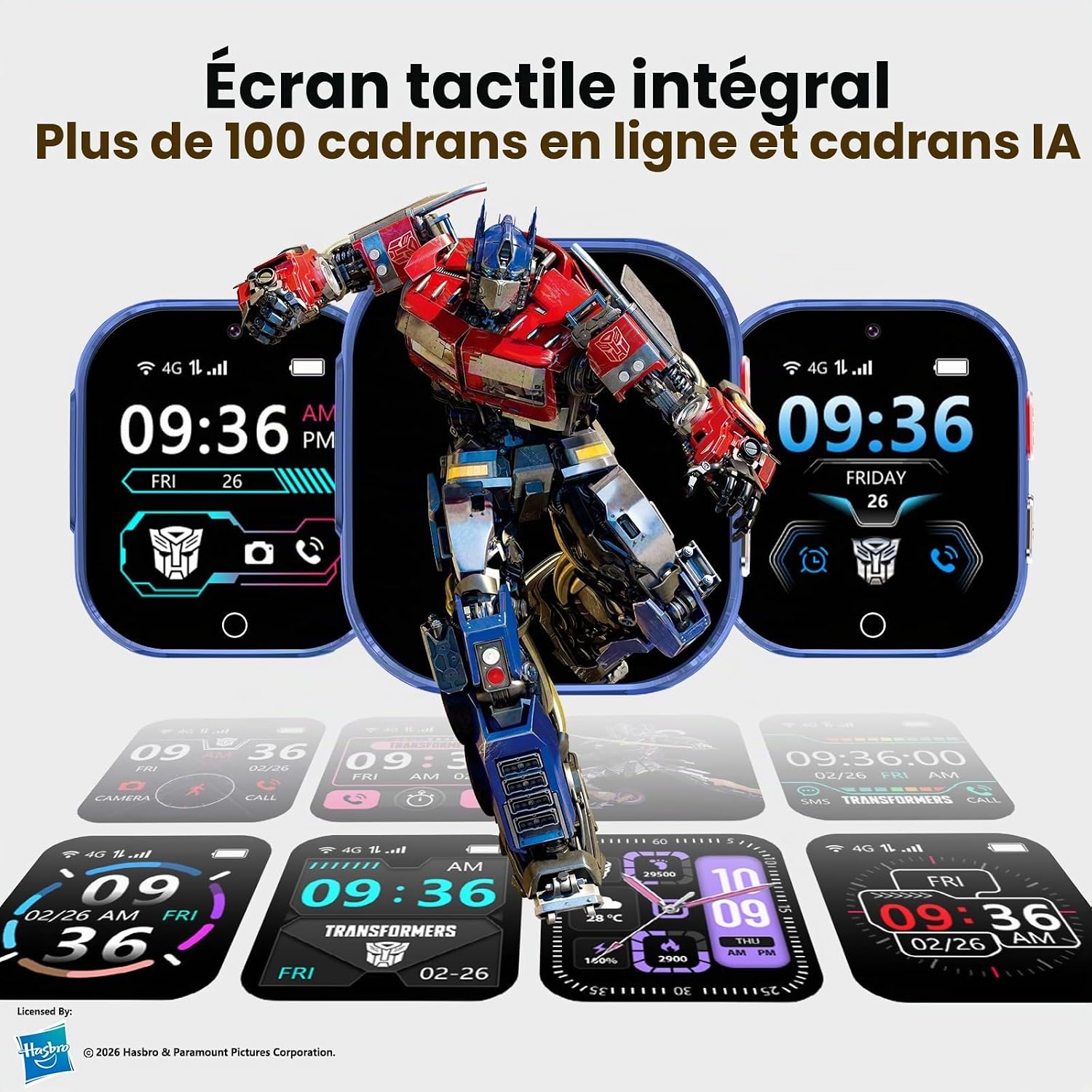 Thumbnail 4 de Montre Connectée Enfant 4G avec Appels Vidéo, GPS et SOS – Bleu