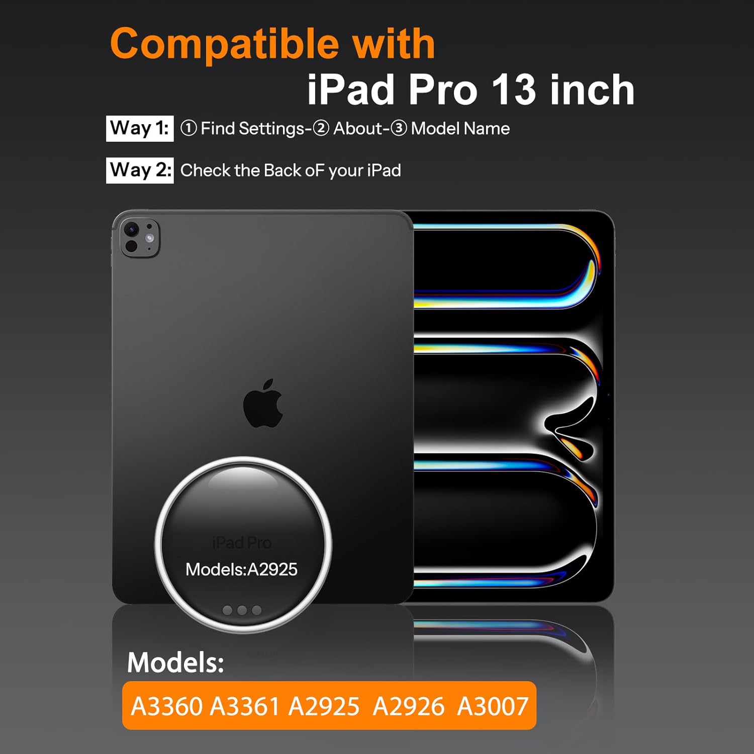 Detalle 2 de SPARIN 2 Stück Panzer Schutz Glas für iPad Pro 13 Zoll M5 (2025) / M4 (2024) – HD-Klar, 9H, Auto-Installation