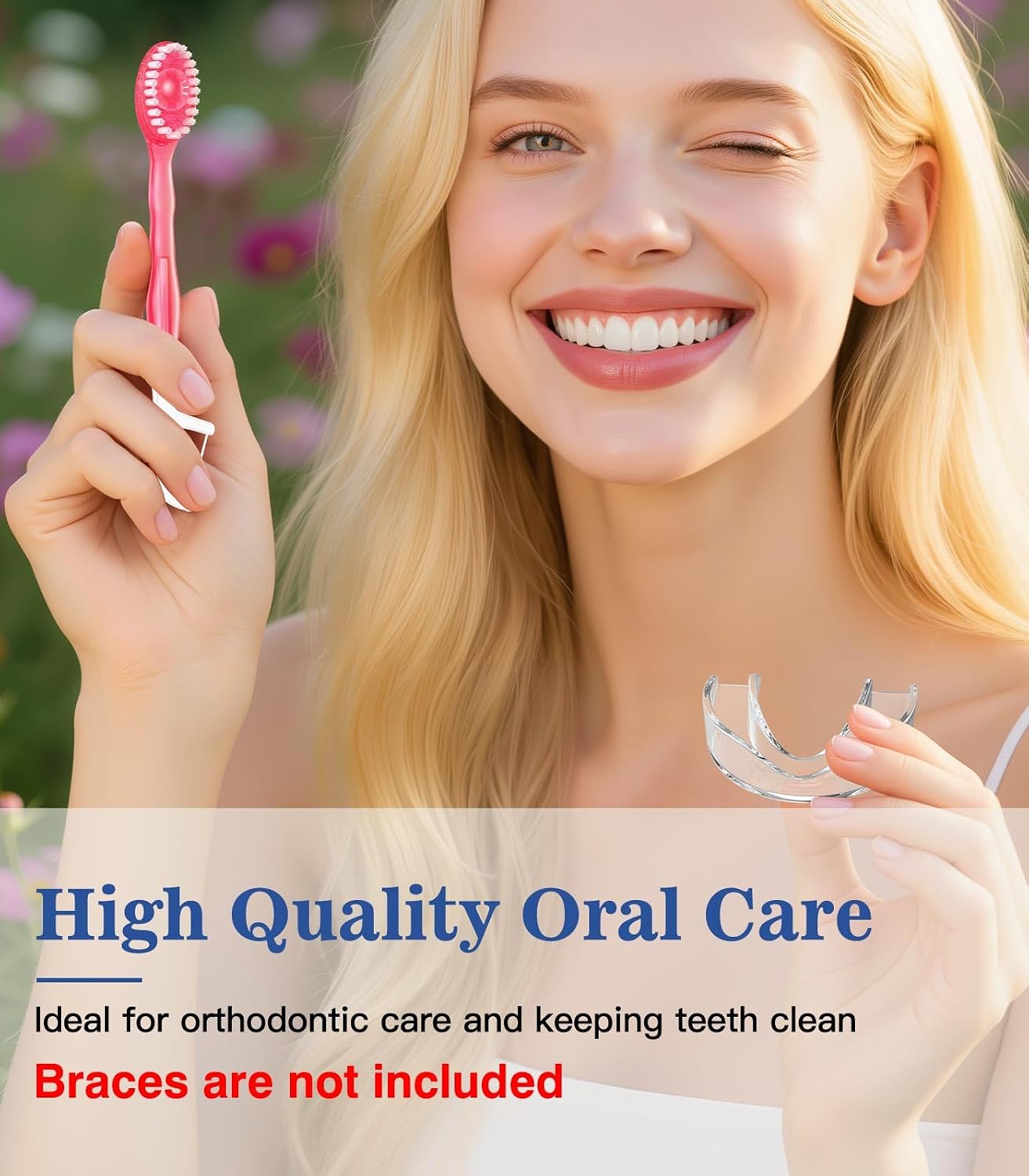 Thumbnail 6 de Litlcutie 24 Pack 5-in-1 Disposable Toothbrushes with Toothpaste, Floss, Pick & Tongue Scraper