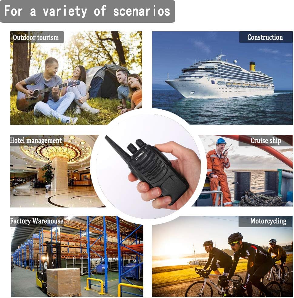 Thumbnail 5 de pxton Two Way Radios 6 Pack walkie talkies