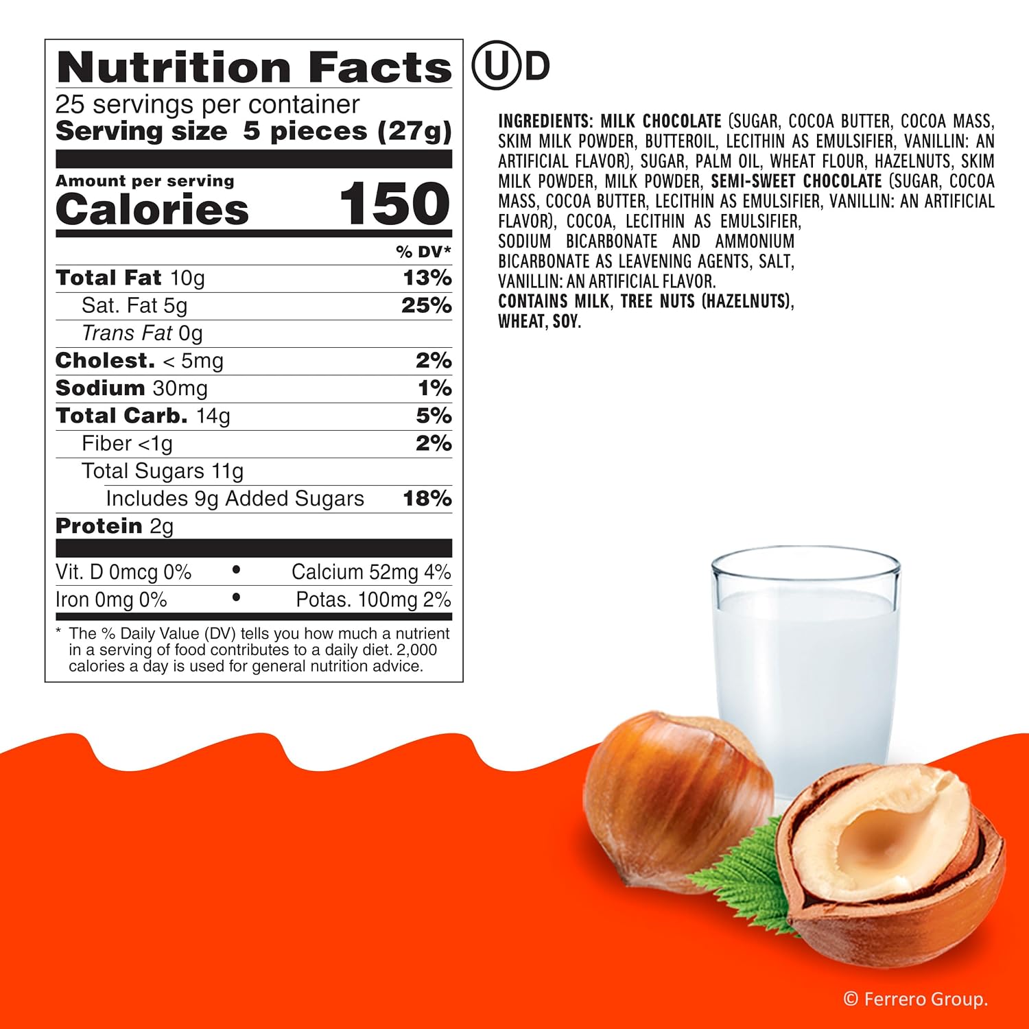 Thumbnail 1 de Kinder Bueno TS0417-A700ML-M385 Mini Chocolate Bites, 23.8 oz Party Pack