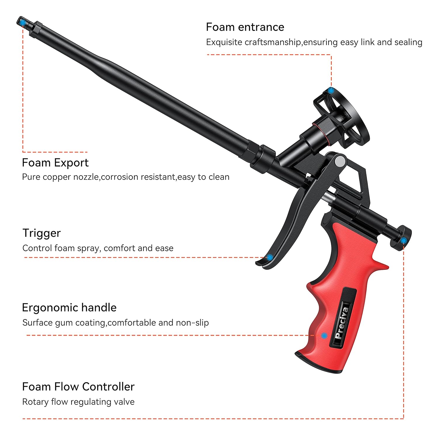 Detalle de Preciva Foam Gun 2pcs