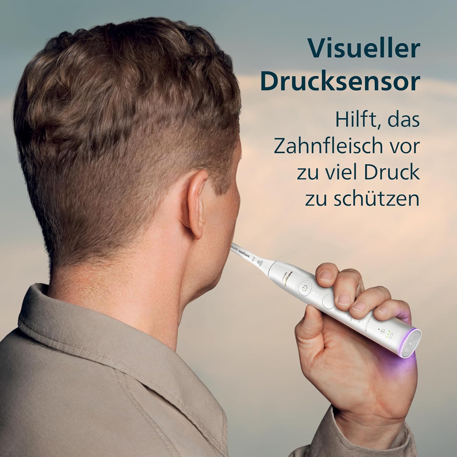 Thumbnail 5 de Philips Sonicare 7100 HX7420/08 – Schallzahnbürste mit App, 4 Putzmodi, 3 Intensitätsstufen