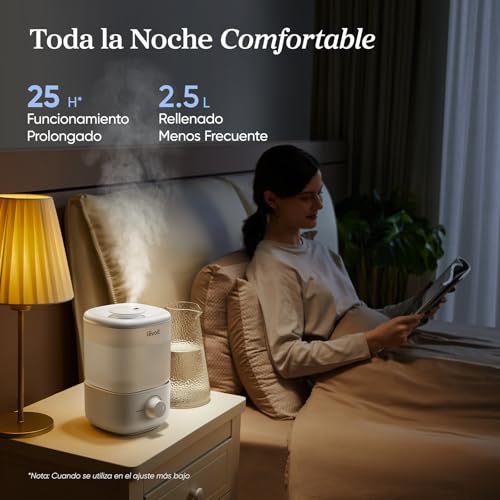 Detalle 2 de LEVOIT Humidificador Bebés 2,5L