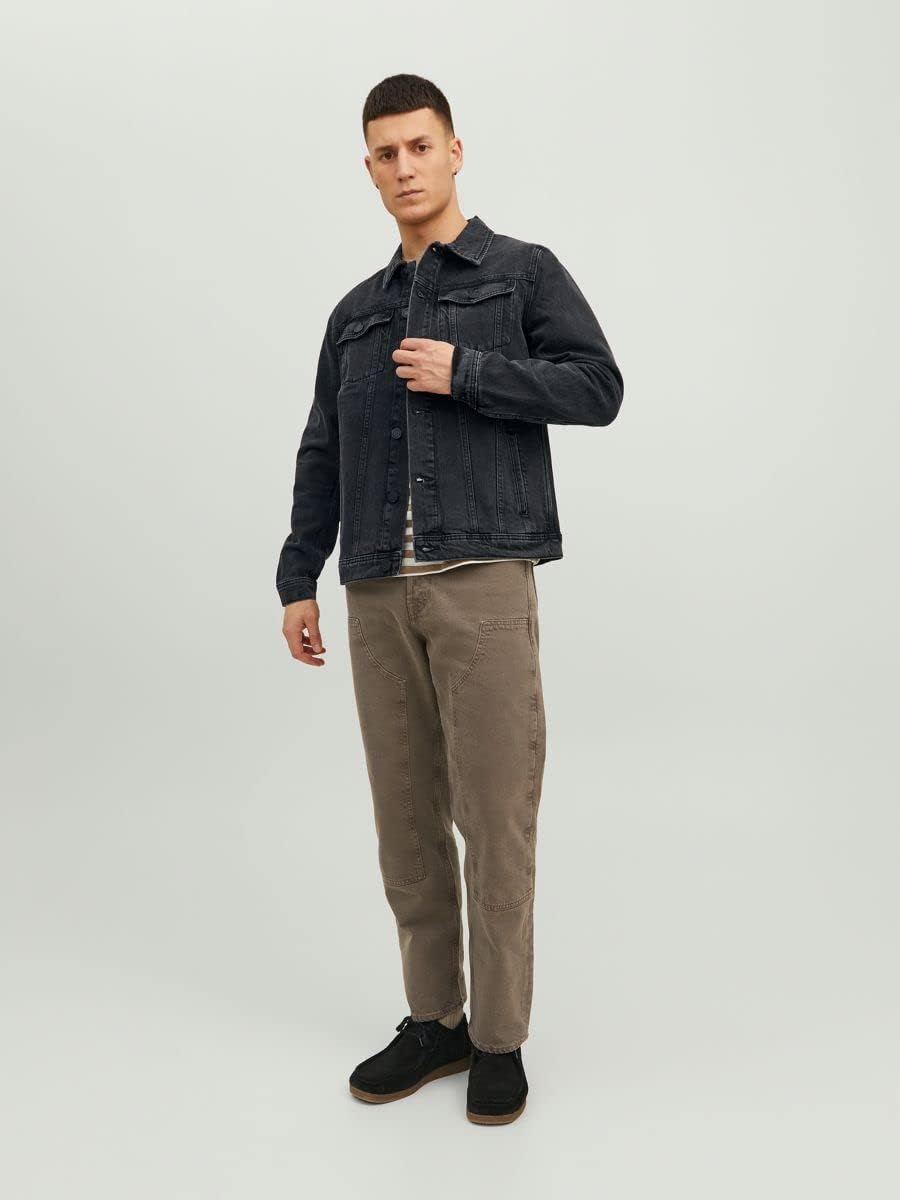 Thumbnail 3 de JACK & JONES Denim Jacket in denim 100% cotone, Regular Fit