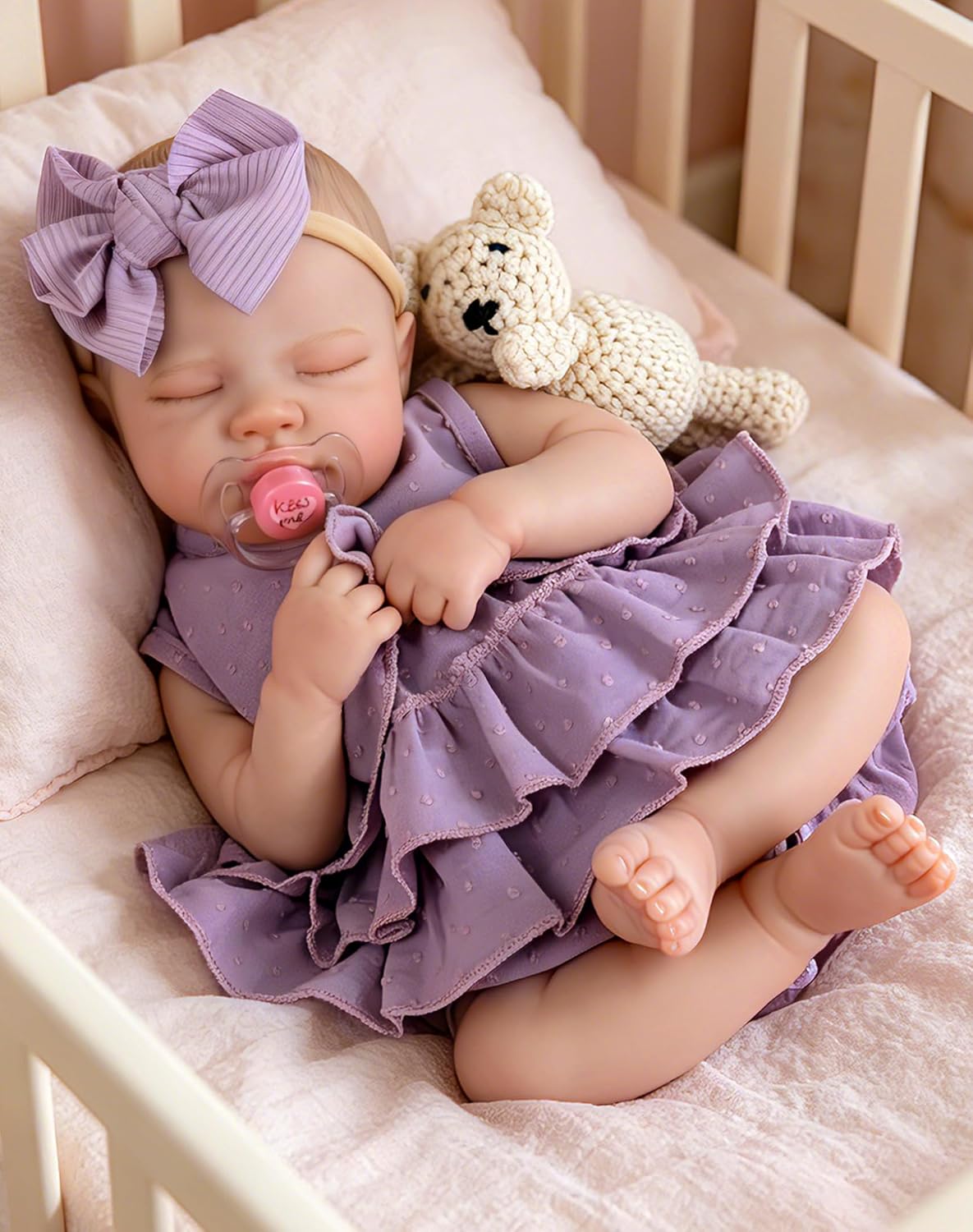 Aori Lifelike Reborn Baby Girl Dolls 20-Inch Realistic Reborn Doll Gift Set