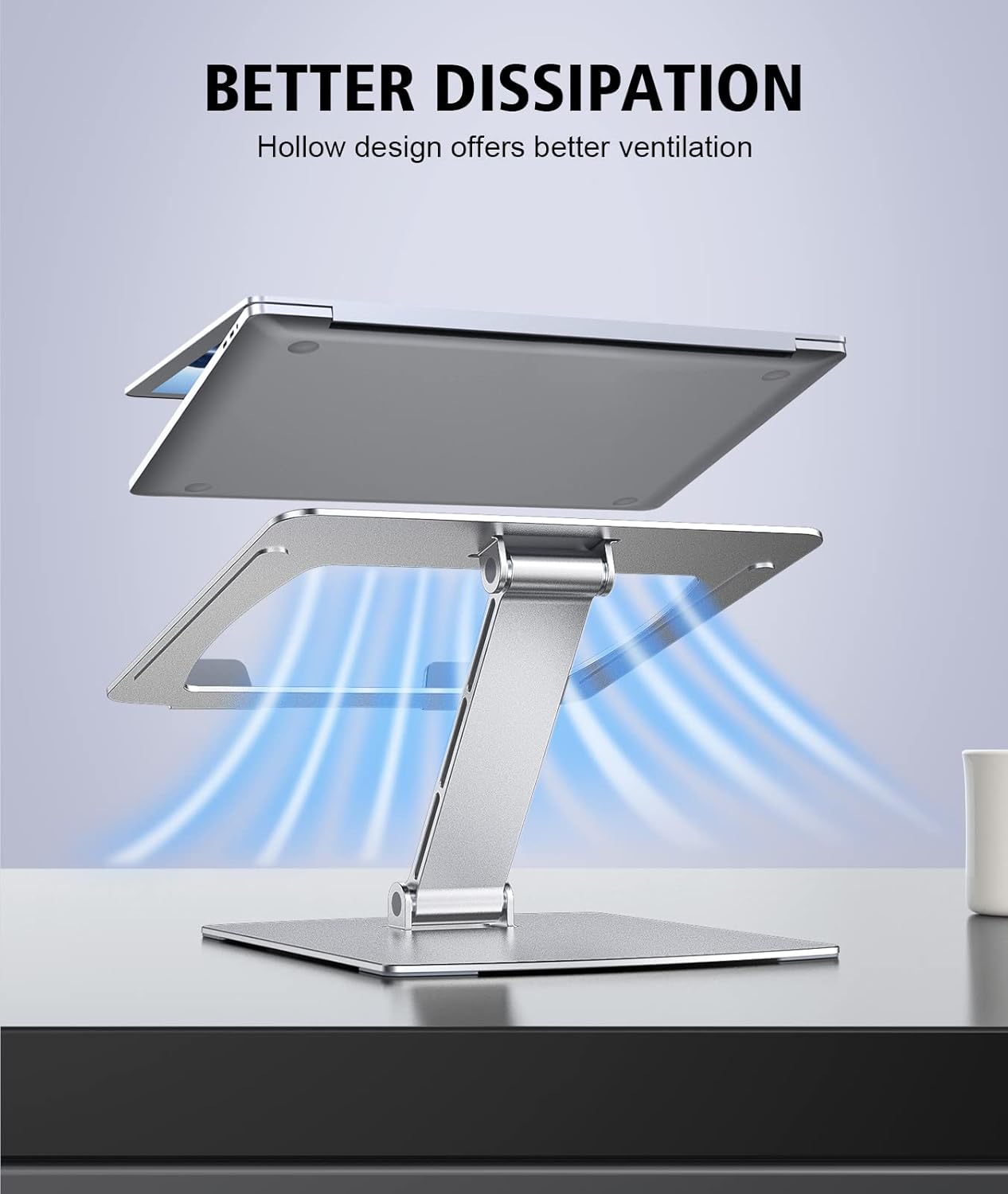 Thumbnail 6 de Glangeh Laptop Stand Adjustable Height 10–16" 💻