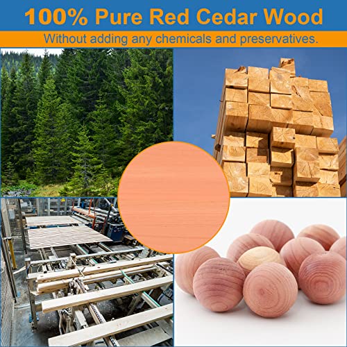 Thumbnail 6 de Yizhet Cedro Antipolillas — 51 piezas de madera de cedro para proteger ropa y objetos