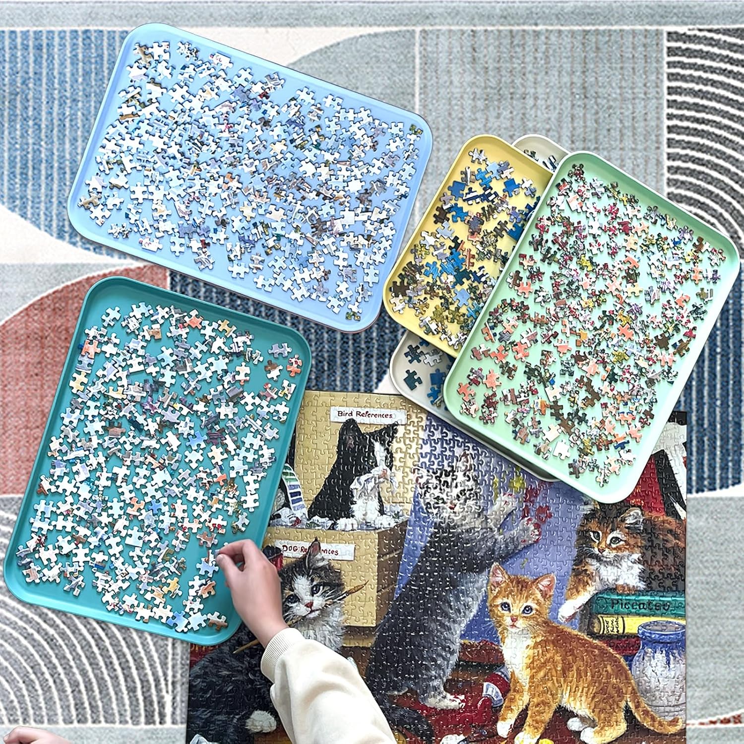 Thumbnail 5 de Nariolar Puzzle-Sortierer 5000 Teile