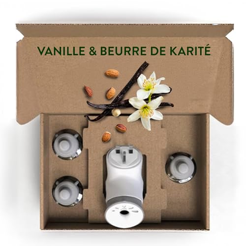 Thumbnail 1 de Air Wick Kit Diffuseur électrique + 3 recharges Vanille & Beurre de Karité – Eau parfumée durable