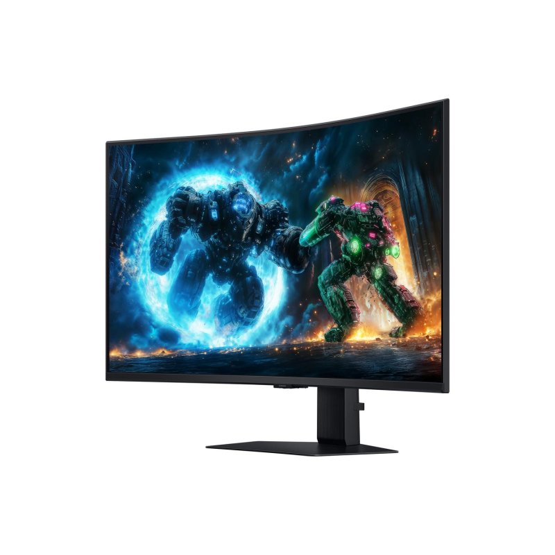 Detalle de Monitor Samsung Odyssey G7 G75F 37" 4K UHD 165Hz VA Curvo - HDR600, USB-C