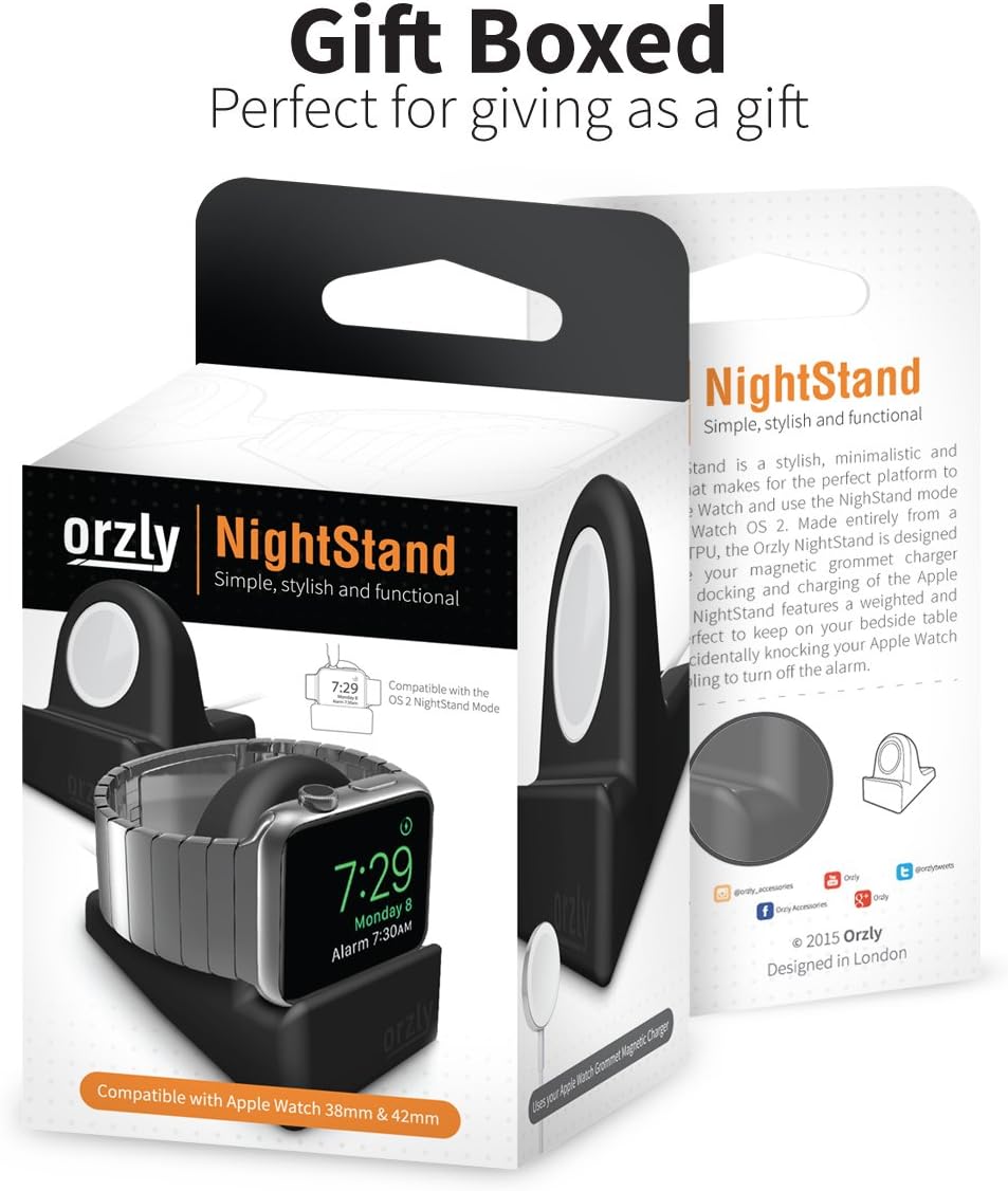 Thumbnail 6 de Orzly Elegant Apple Watch Charger Stand Green