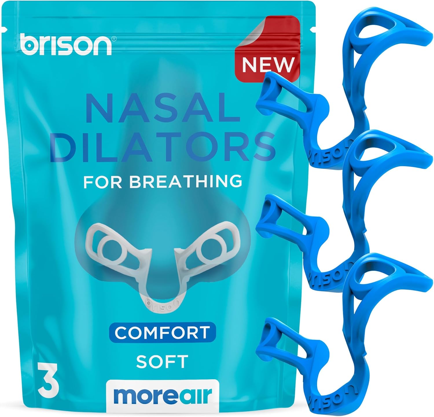 Thumbnail 6 de Brison Nasal Dilators 2-pack anti-snoring nose vents 😷
