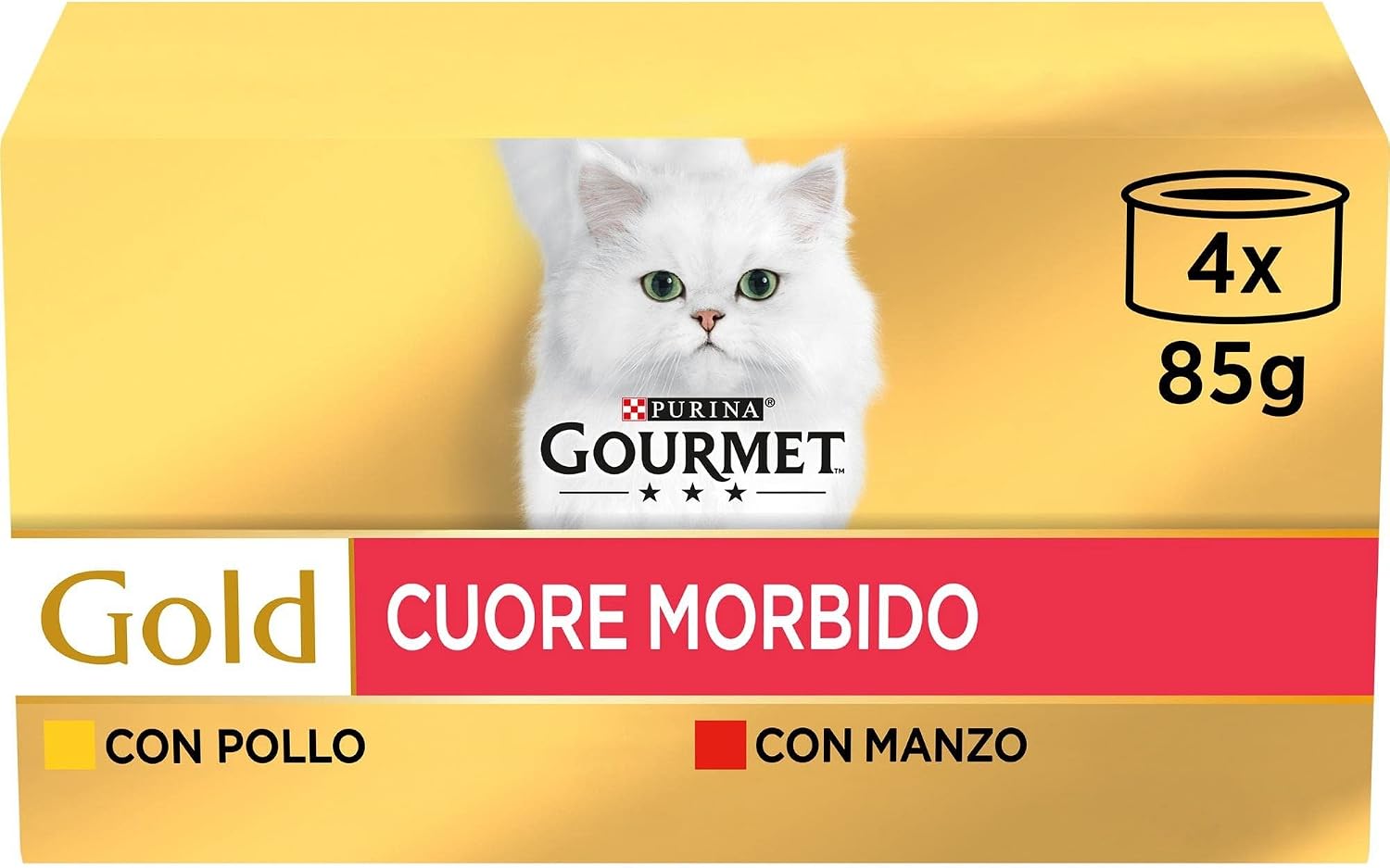 Detalle 2 de GOURMET Gold Cuore Morbido cibo umido 48 🐱