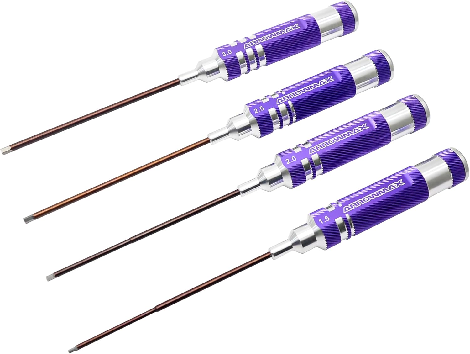 Thumbnail 5 de ARROWMAX Set cacciaviti esagonali 4 pezzi 1,5‑3 mm