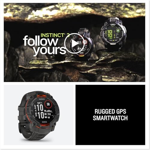 Thumbnail 7 de Garmin Instinct 3 Solar 50 mm: Reloj GPS con luz integrada y监 Health tracking