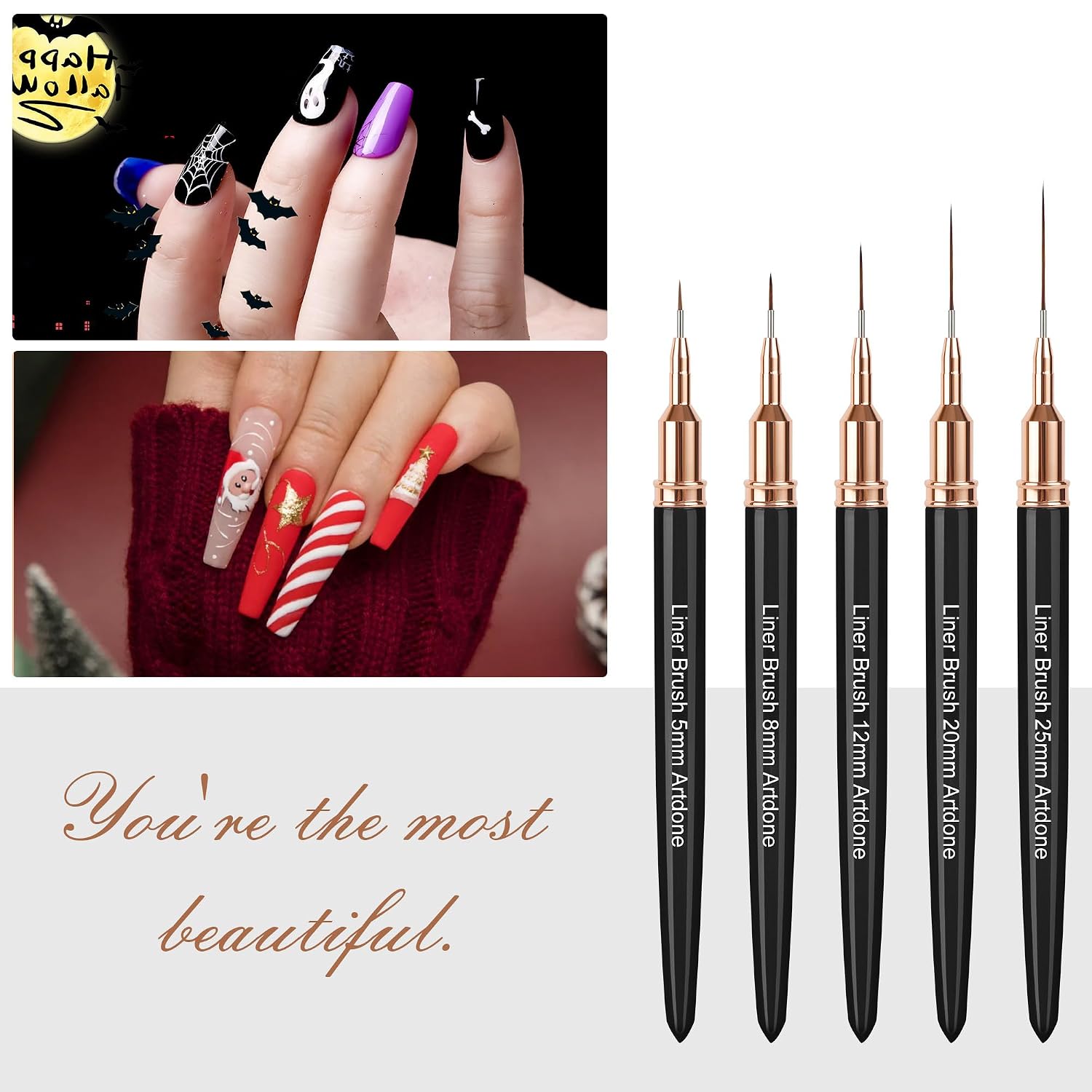 Thumbnail 5 de Artdone Metallic Nail Art Pens 5pcs 💅