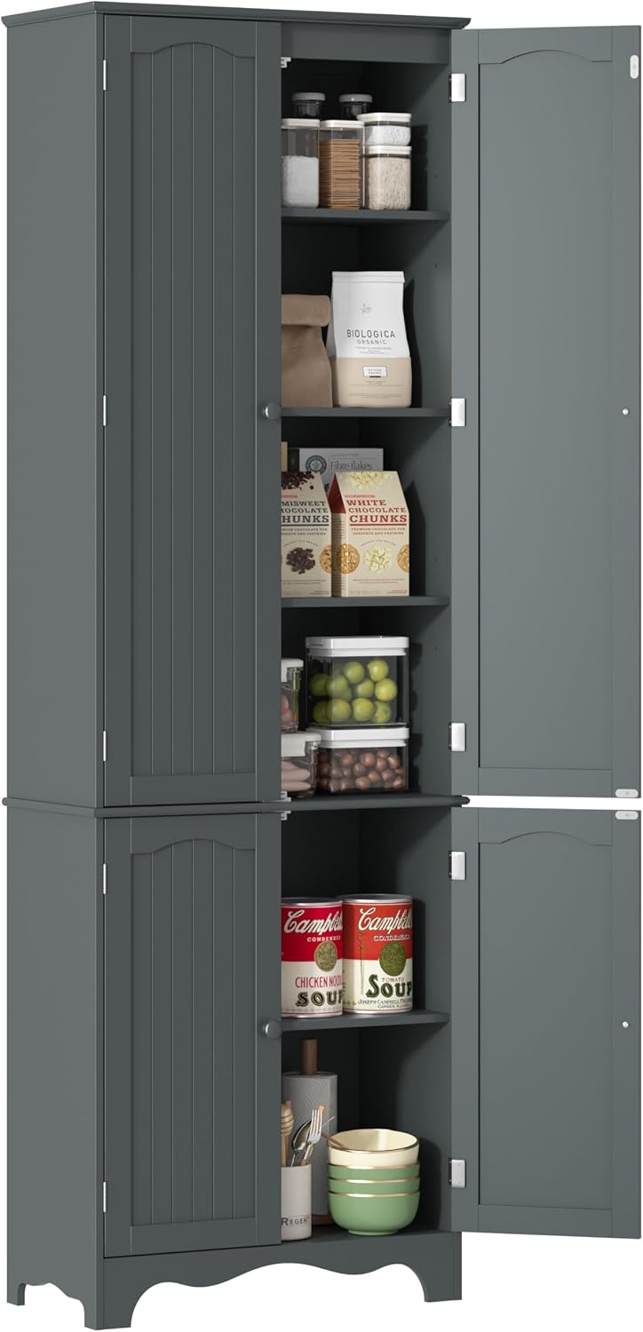 Detalle de Yusong Kitchen Pantry Cabinet 72.05-inch