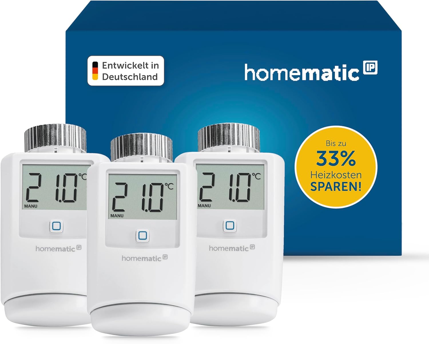 Detalle de Homematic IP Heizkörperthermostat 3 🏠