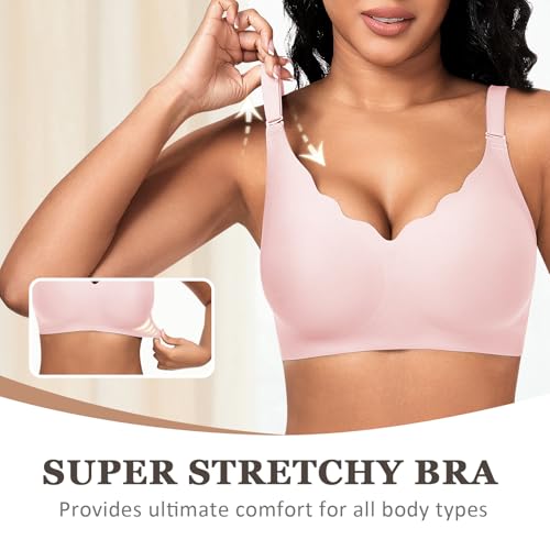 Thumbnail 2 de Cavotor non-wired seamless support bra with soft padding and extra extender for large breasts